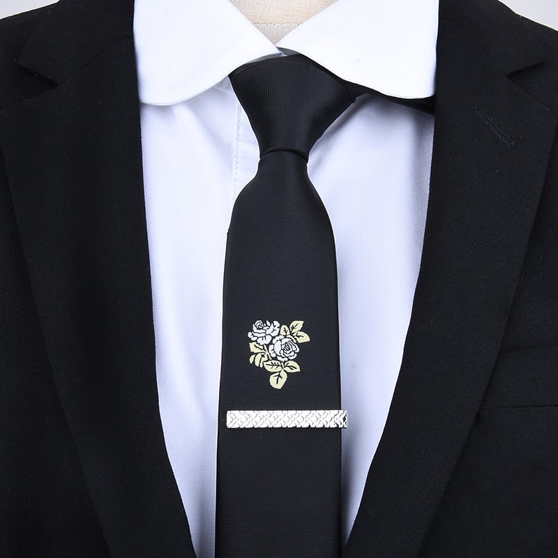 Men's Fashion Silver Tie Clip