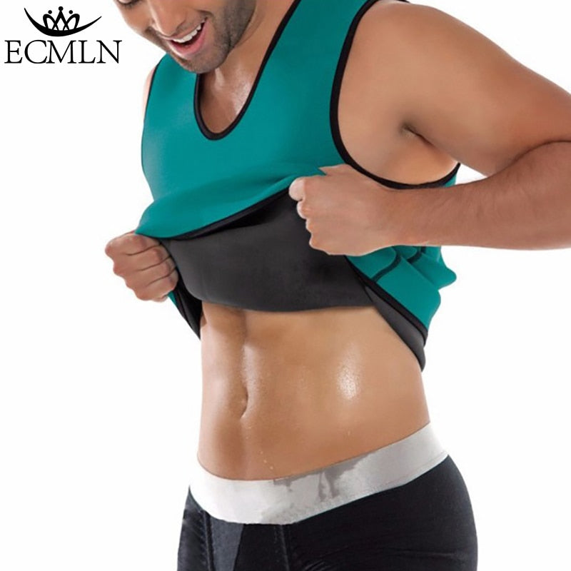 Men Slimming Vest Body Shaper Neoprene